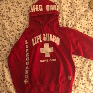 cape cod life guard hoodie